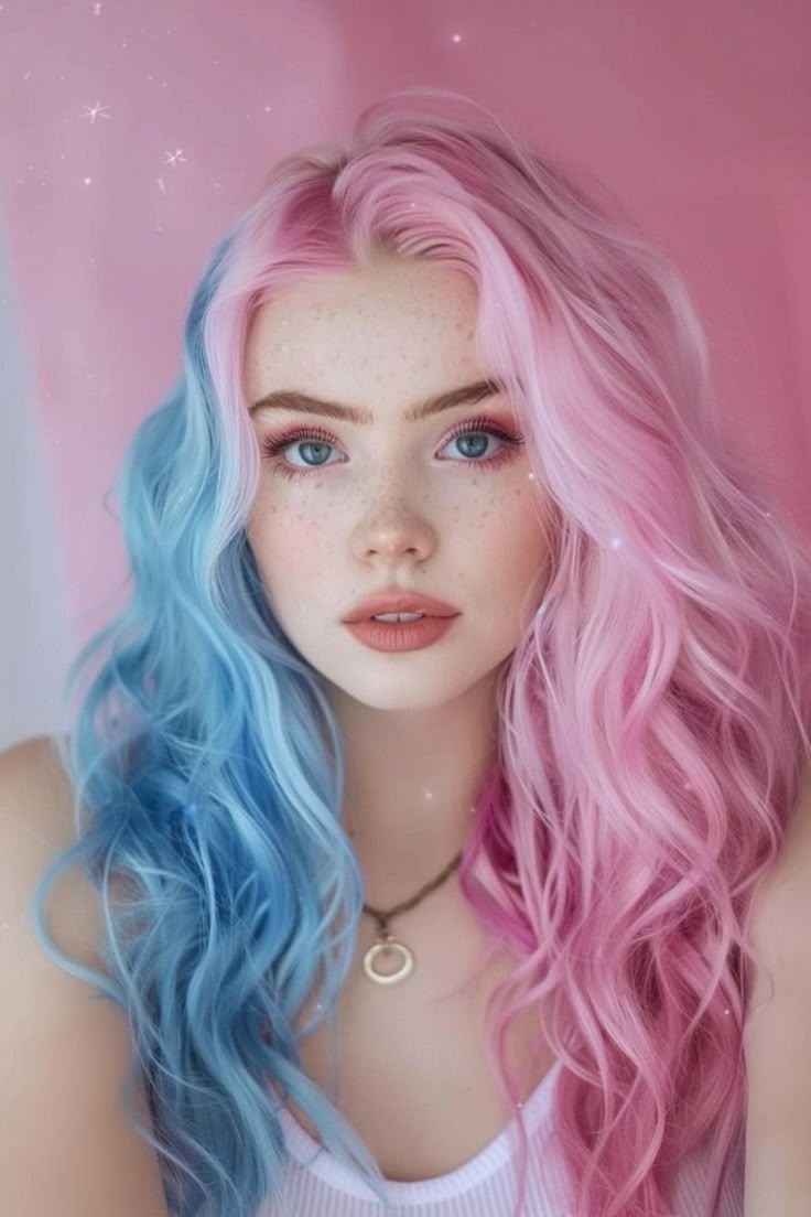 Metallic Silver Hair Color